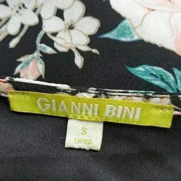 Gianni Bini Floral Print Wrap Maxi Dress - Picture 6 of 6